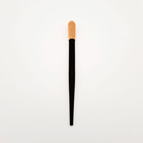 Porte-plume noire avec poignée en liège – Image 3