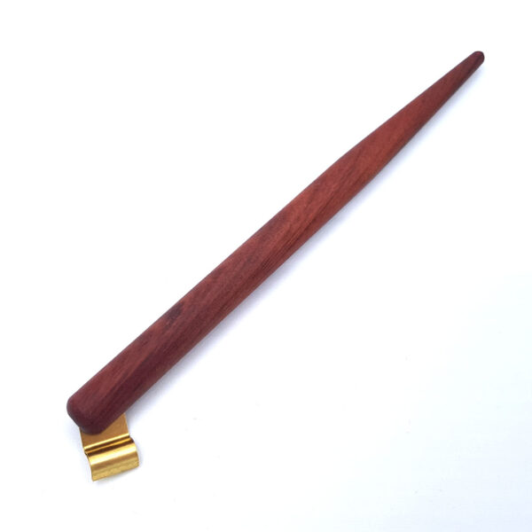 Porte-plume oblique en bois