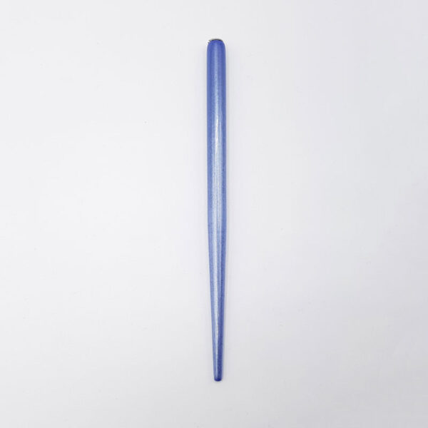 Porte-plume finition bleue brillante – Image 2